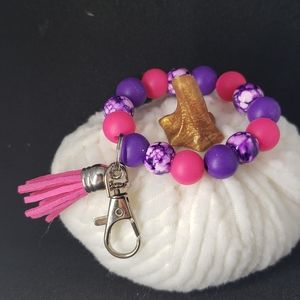 Kids key chain wristlet